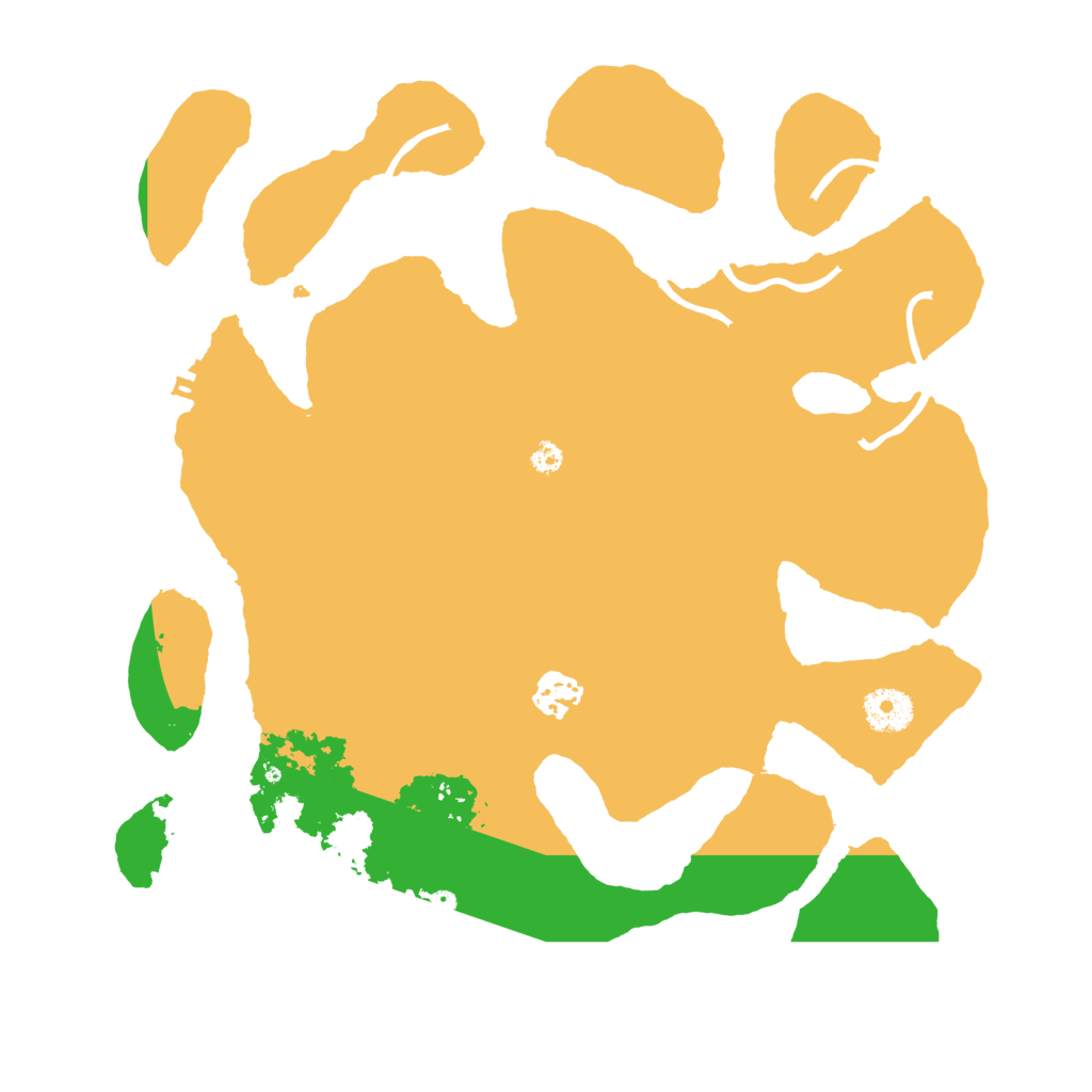 Biome Rust Map: Procedural Map, Size: 3500, Seed: 5181851