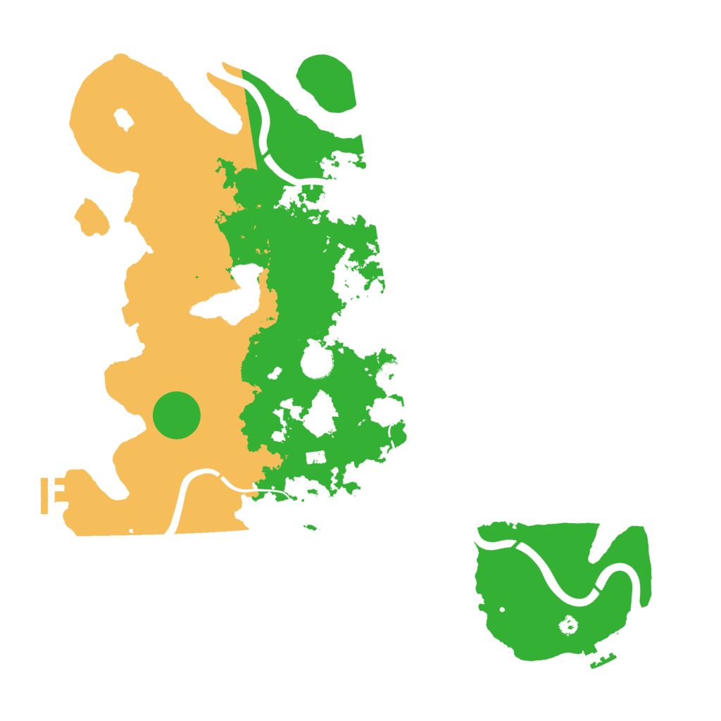 Biome Rust Map: Procedural Map, Size: 4000, Seed: 112863949