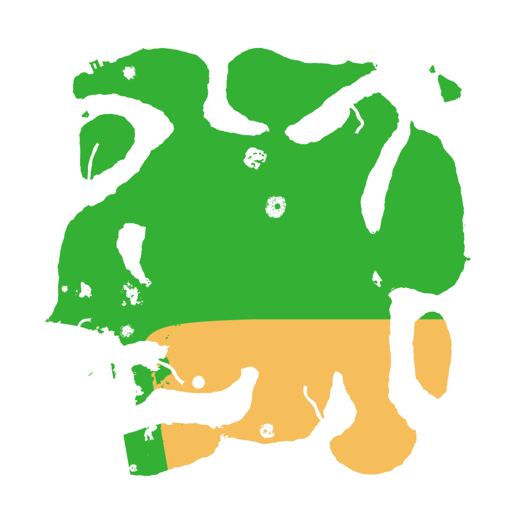 Biome Rust Map: Procedural Map, Size: 3550, Seed: 916915