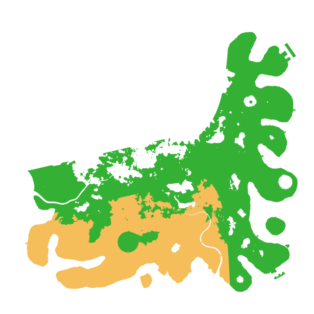 Biome Rust Map: Procedural Map, Size: 4000, Seed: 814966
