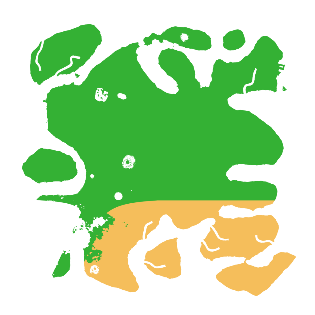 Biome Rust Map: Procedural Map, Size: 3500, Seed: 1853863802