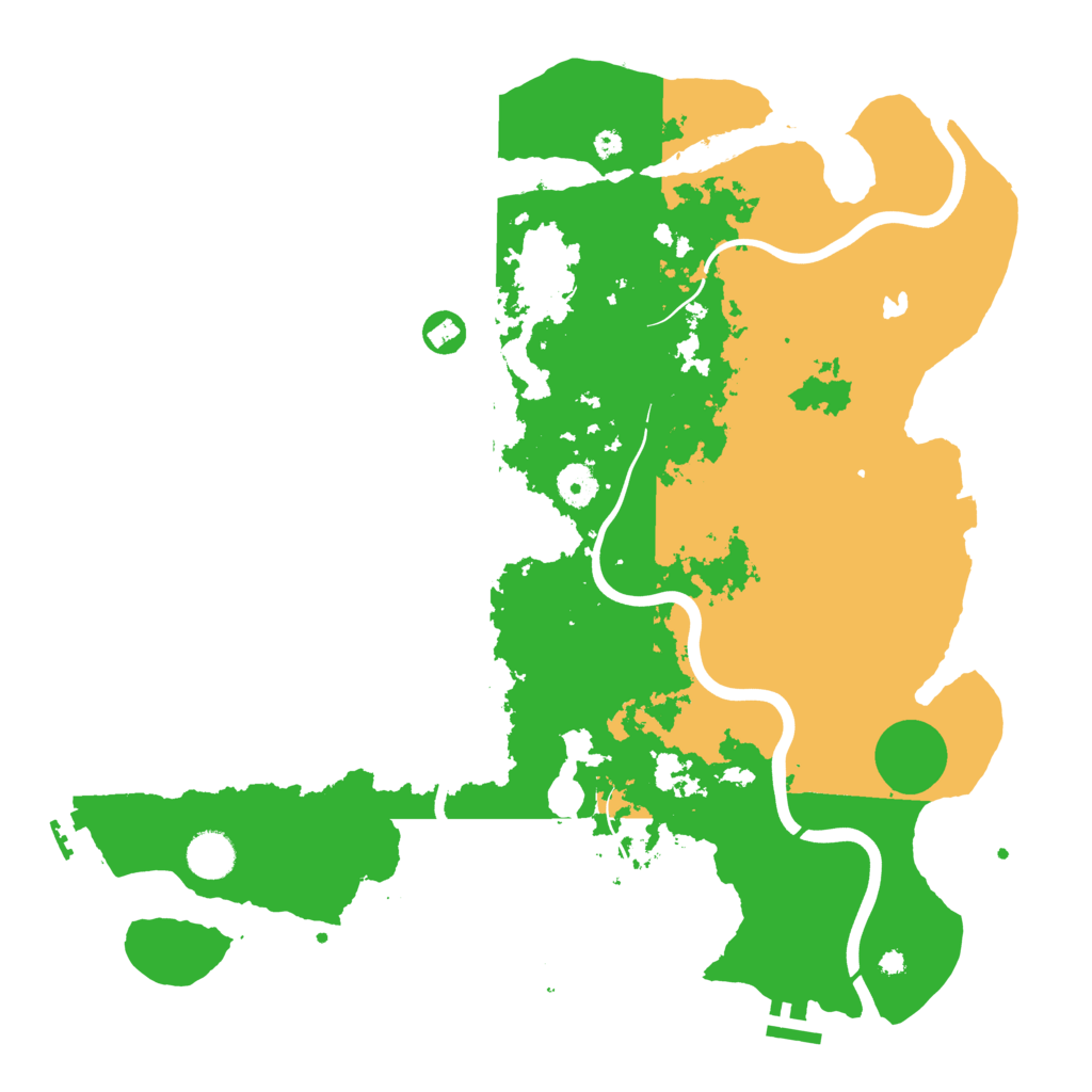 Biome Rust Map: Procedural Map, Size: 4000, Seed: 692862
