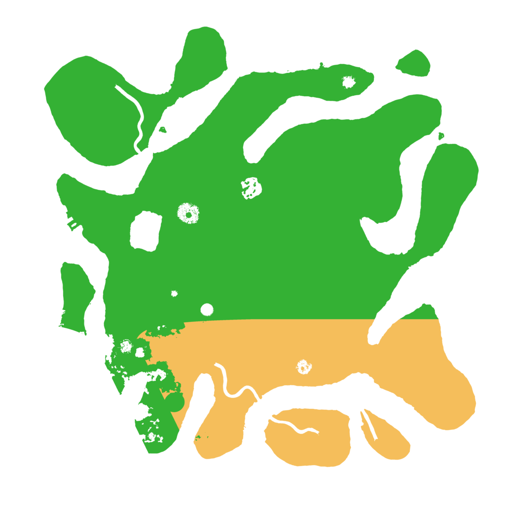 Biome Rust Map: Procedural Map, Size: 3550, Seed: 782196