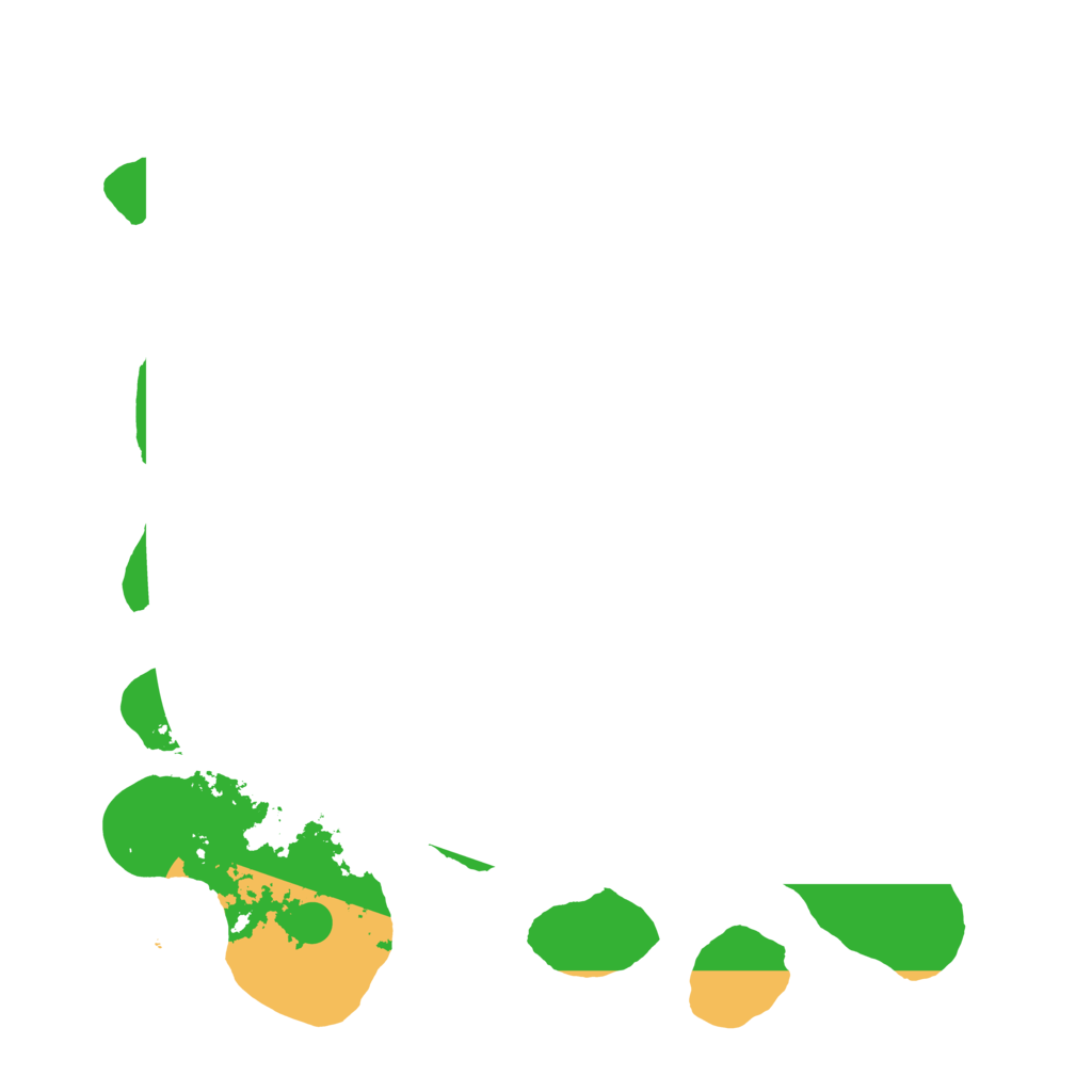 Biome Rust Map: Barren, Size: 3550, Seed: 59668