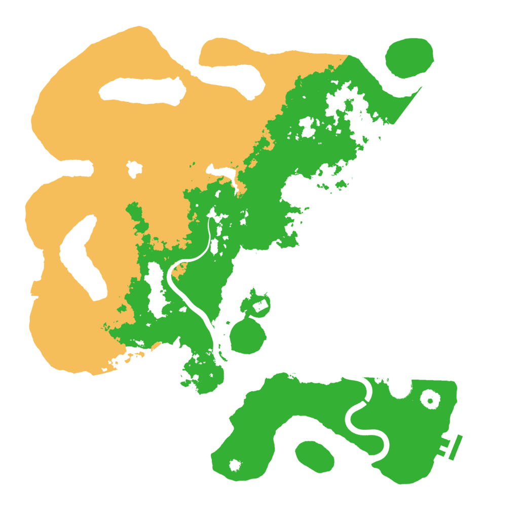 Biome Rust Map: Procedural Map, Size: 4000, Seed: 755032