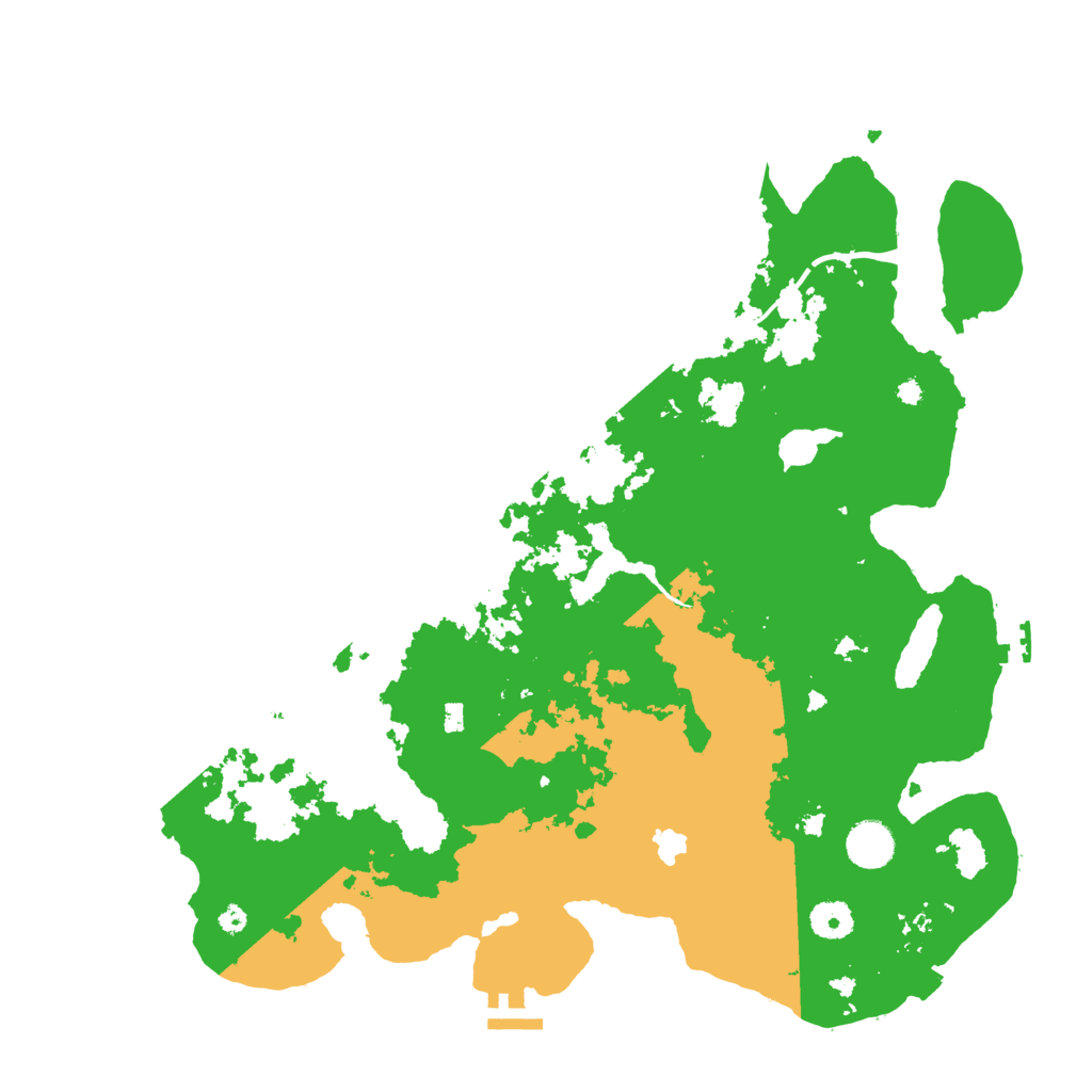 Biome Rust Map: Procedural Map, Size: 4000, Seed: 123546