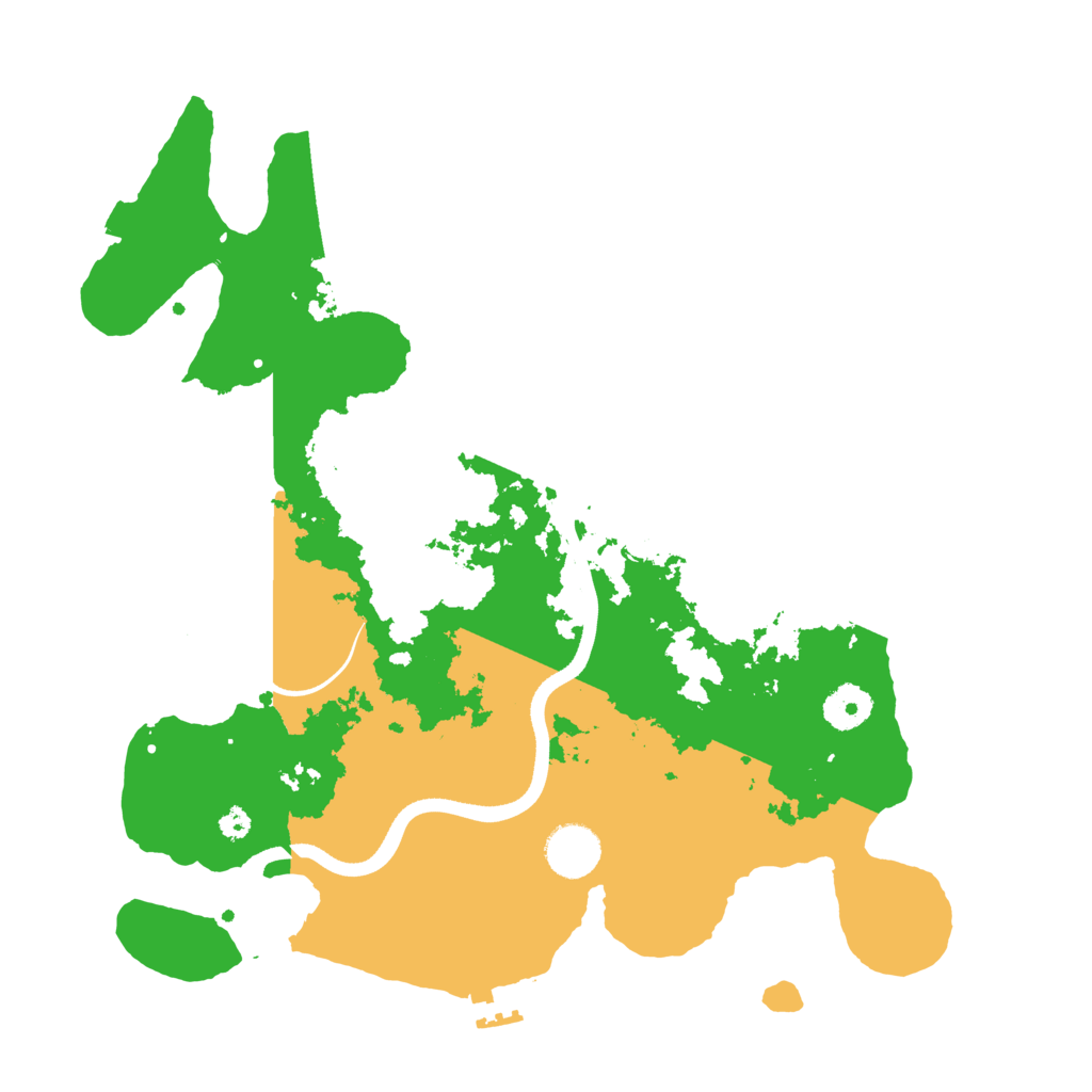 Biome Rust Map: Procedural Map, Size: 3550, Seed: 336368