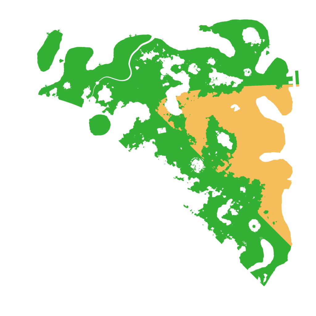 Biome Rust Map: Procedural Map, Size: 4000, Seed: 767533