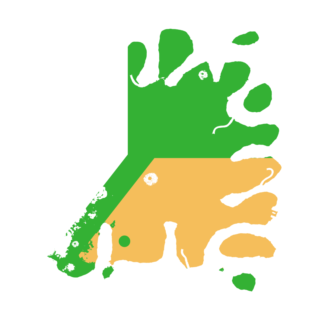 Biome Rust Map: Procedural Map, Size: 3550, Seed: 679674