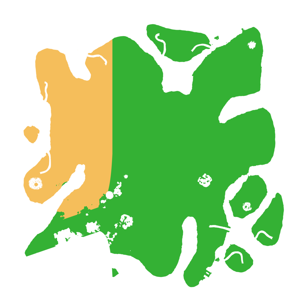 Biome Rust Map: Procedural Map, Size: 3550, Seed: 975359