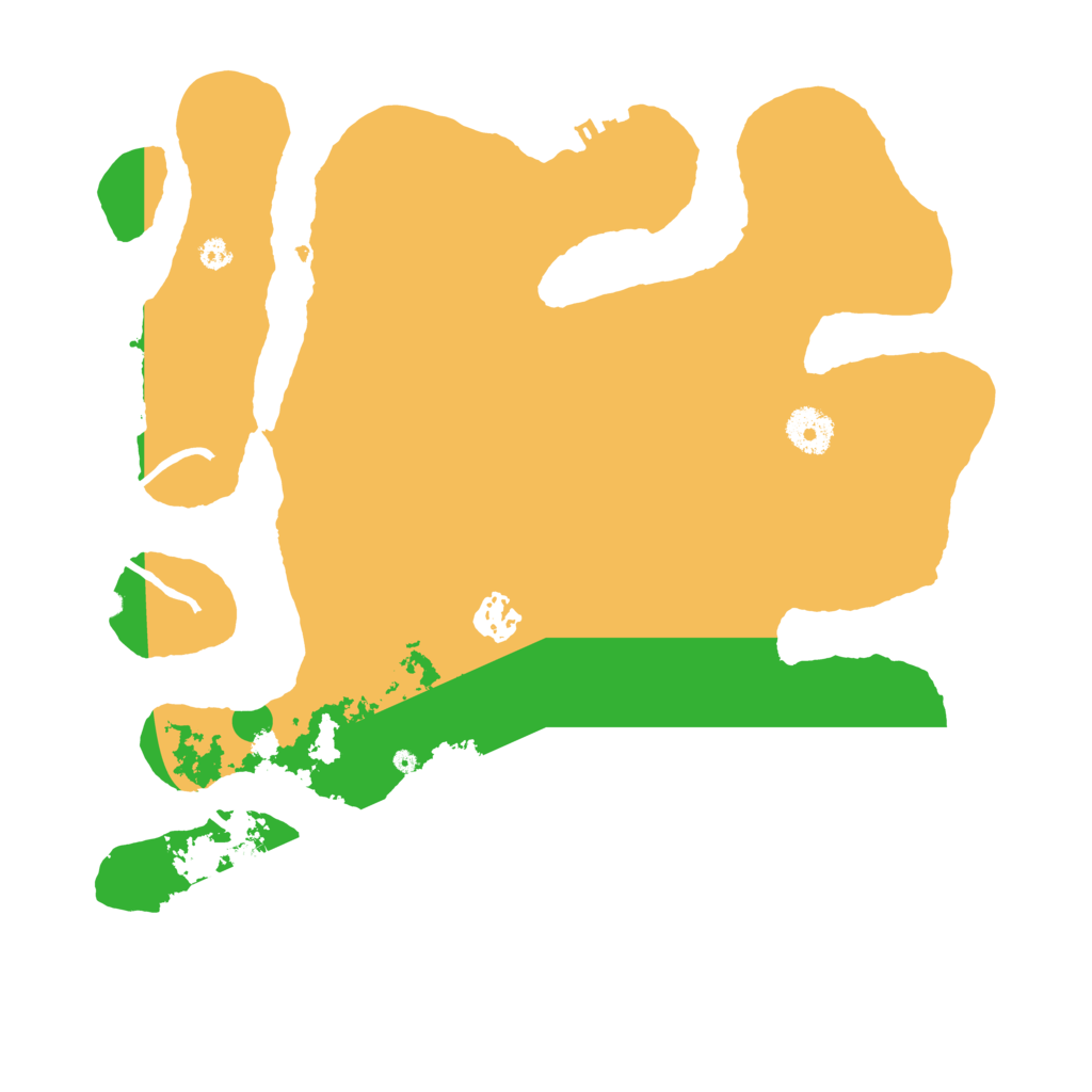 Biome Rust Map: Procedural Map, Size: 3550, Seed: 583919