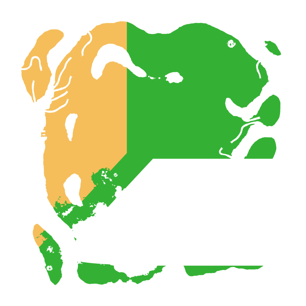 Biome Rust Map: Procedural Map, Size: 4050, Seed: 351954192