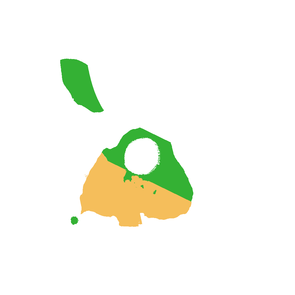 Biome Rust Map: Procedural Map, Size: 1500, Seed: 10034