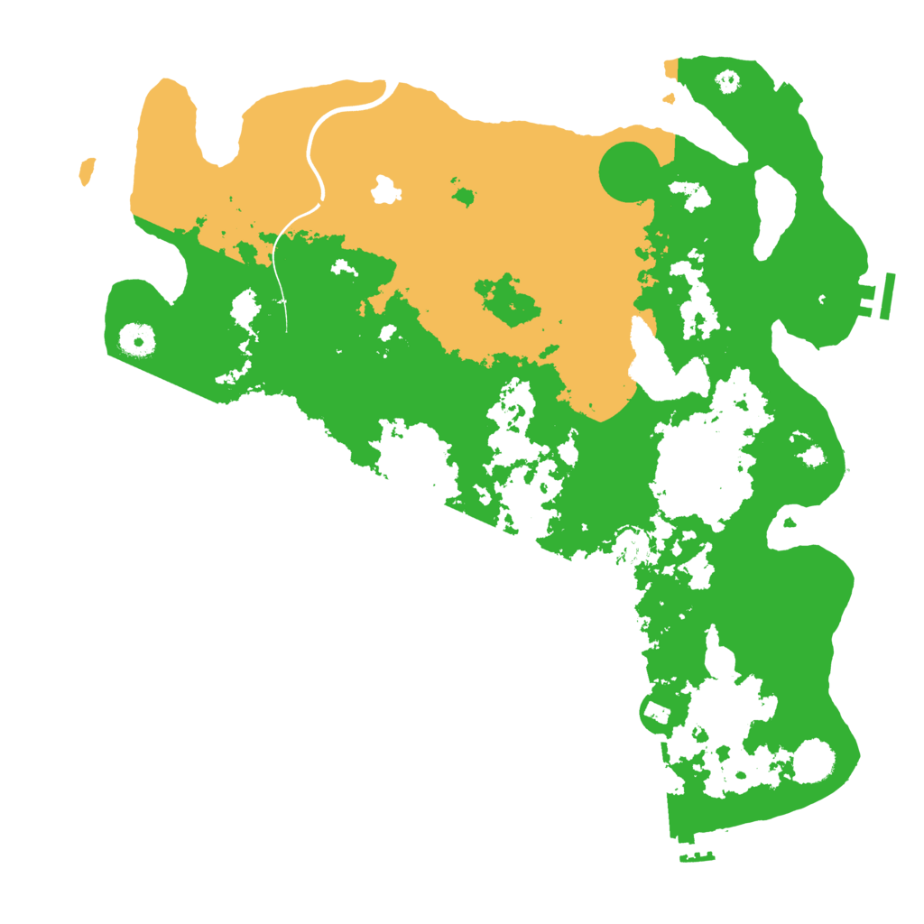 Biome Rust Map: Procedural Map, Size: 4000, Seed: 836693832