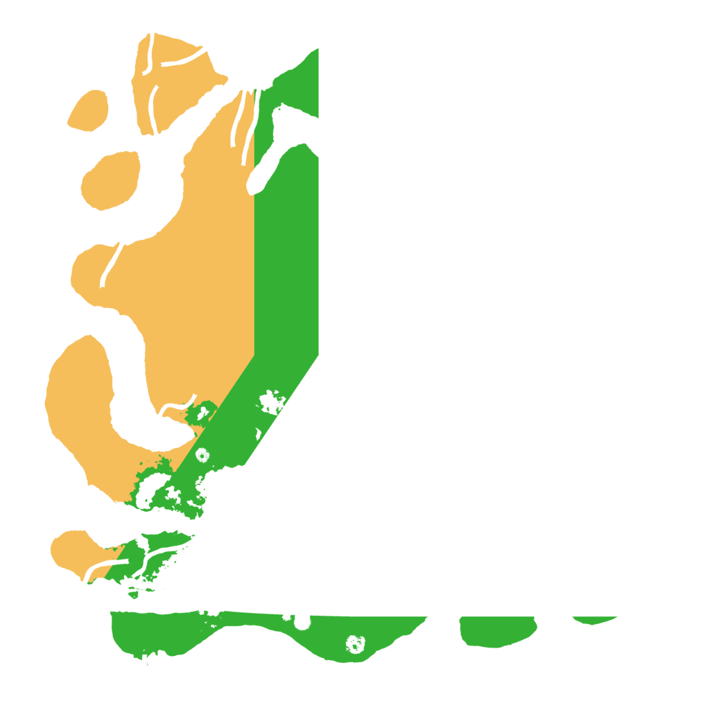 Biome Rust Map: Procedural Map, Size: 3800, Seed: 34879562
