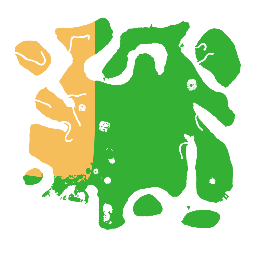 Biome Rust Map: Procedural Map, Size: 3550, Seed: 894243