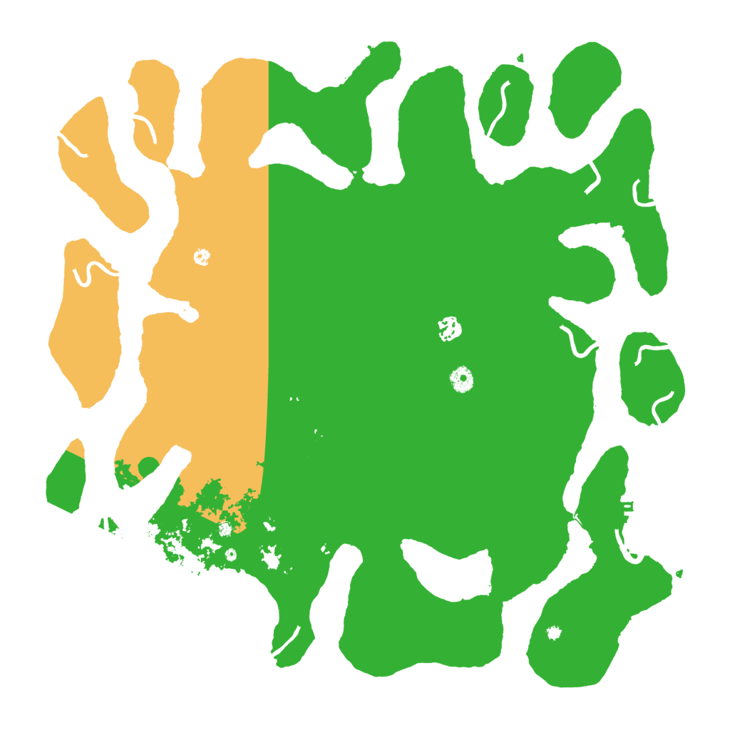 Biome Rust Map: Procedural Map, Size: 4500, Seed: 1348717194