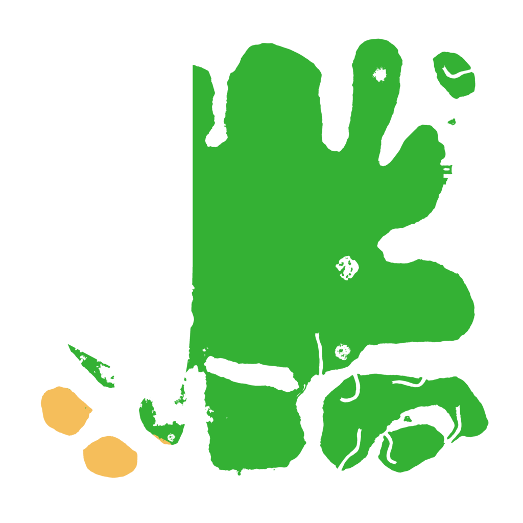 Biome Rust Map: Procedural Map, Size: 3550, Seed: 13876