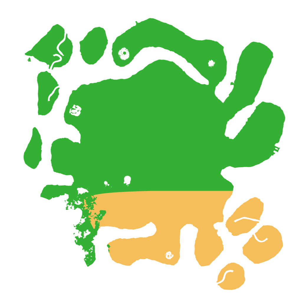 Biome Rust Map: Procedural Map, Size: 4000, Seed: 870165