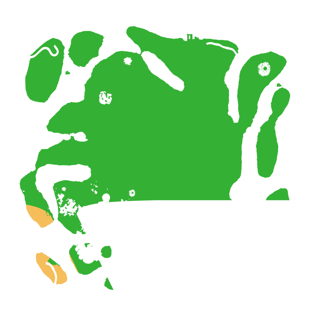 Biome Rust Map: Procedural Map, Size: 3550, Seed: 427171