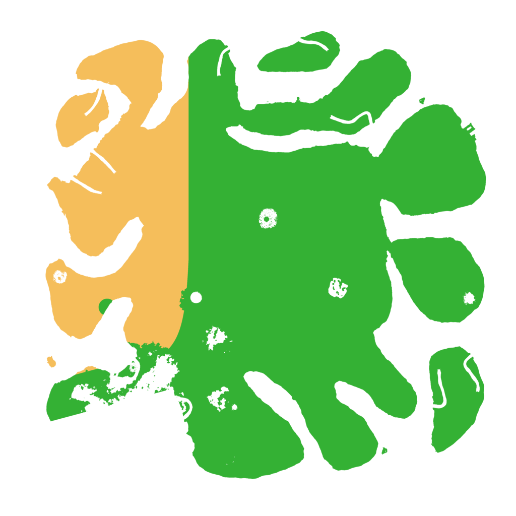 Biome Rust Map: Procedural Map, Size: 4000, Seed: 833640621