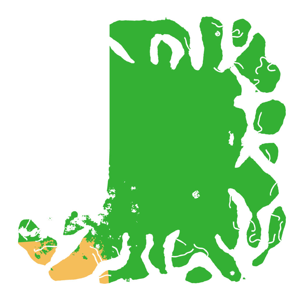 Biome Rust Map: Procedural Map, Size: 6000, Seed: 608567982