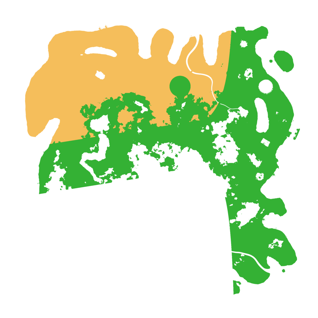 Biome Rust Map: Procedural Map, Size: 4000, Seed: 699625730