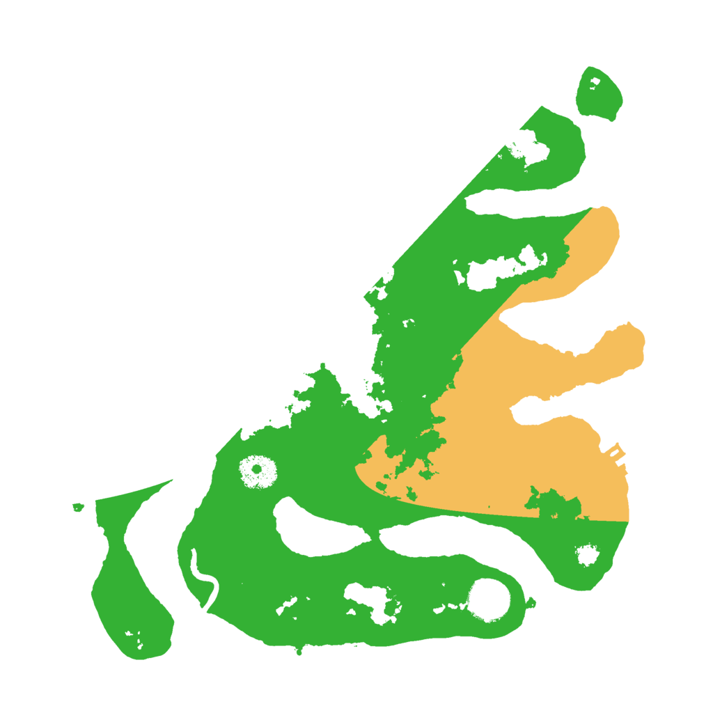 Biome Rust Map: Procedural Map, Size: 3000, Seed: 157234