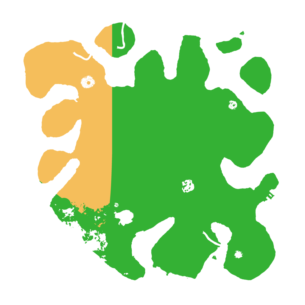 Biome Rust Map: Procedural Map, Size: 3550, Seed: 795269