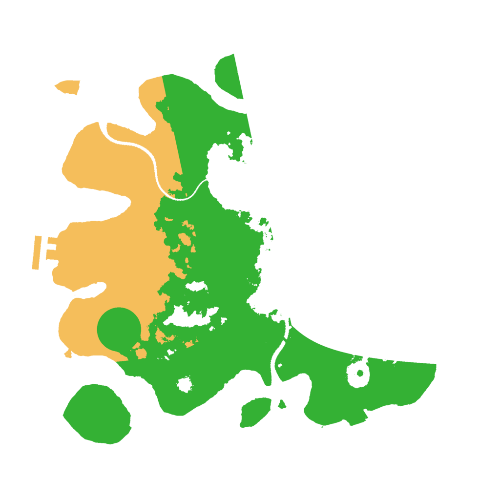 Biome Rust Map: Procedural Map, Size: 3000, Seed: 102