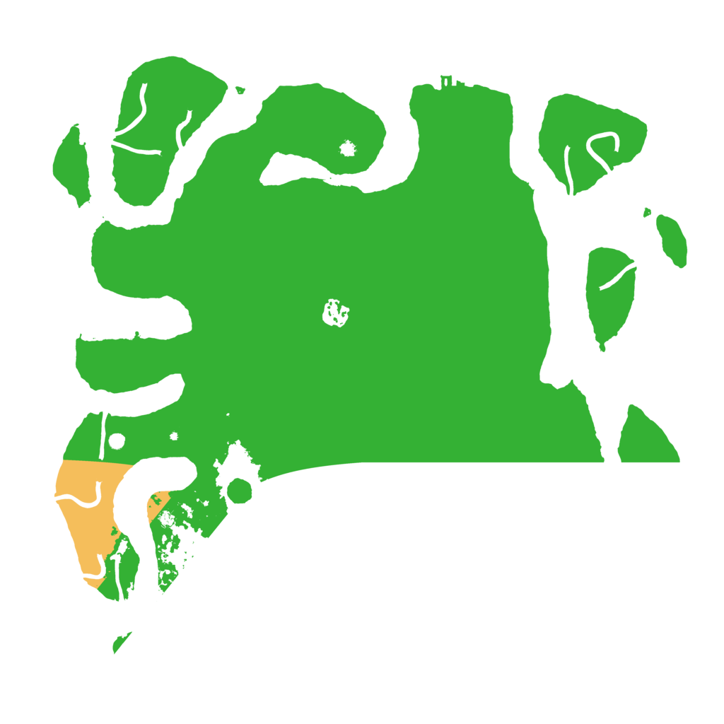 Biome Rust Map: Procedural Map, Size: 4000, Seed: 12345681