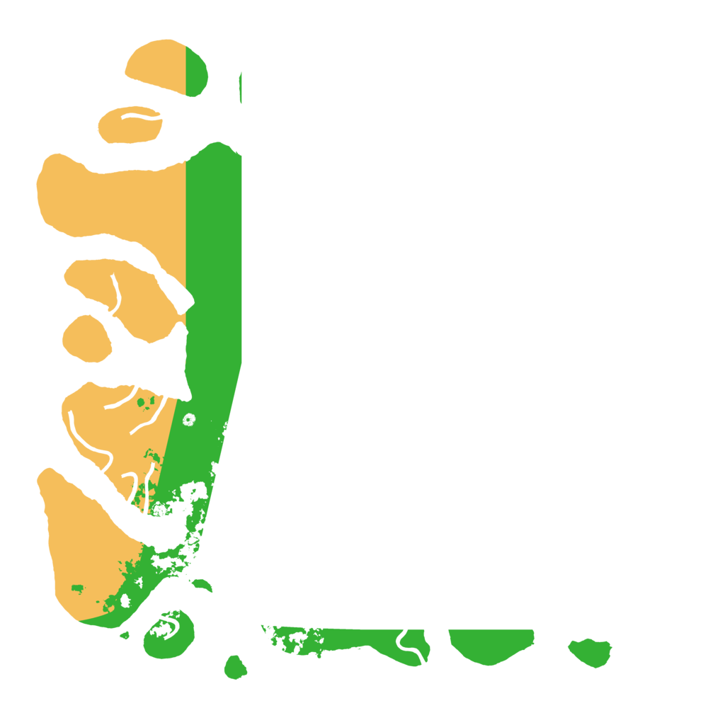 Biome Rust Map: Procedural Map, Size: 4250, Seed: 4587621
