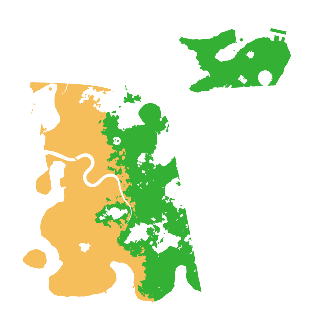 Biome Rust Map: Procedural Map, Size: 4000, Seed: 2212