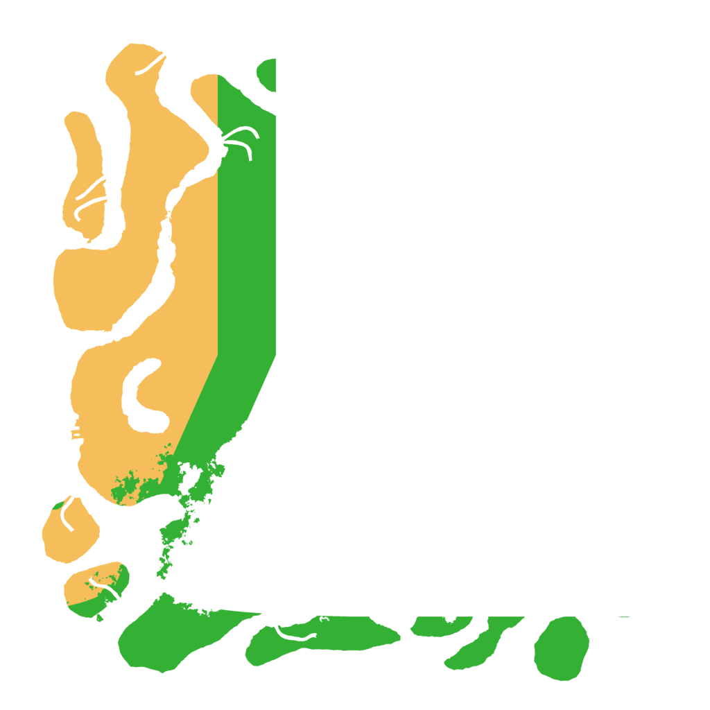 Biome Rust Map: Procedural Map, Size: 4800, Seed: 1105256793
