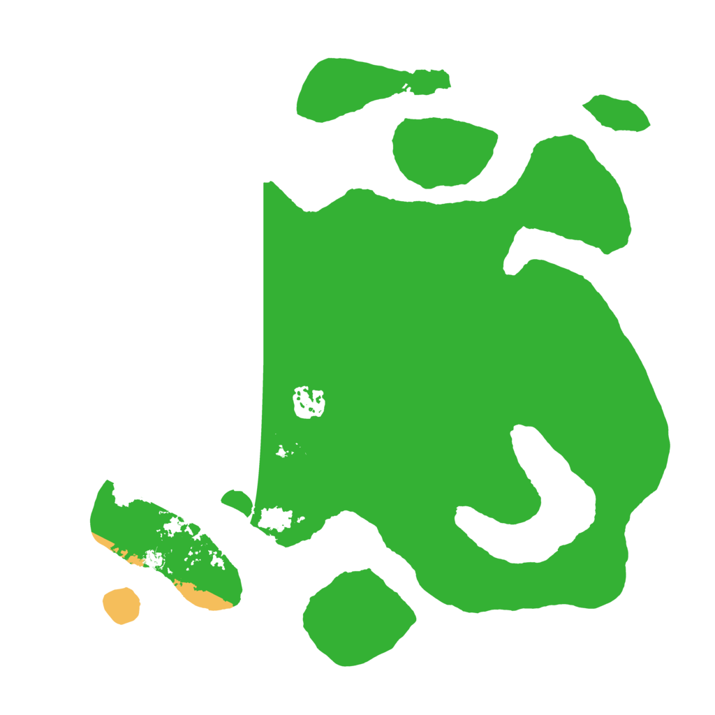 Biome Rust Map: Barren, Size: 3200, Seed: 99941