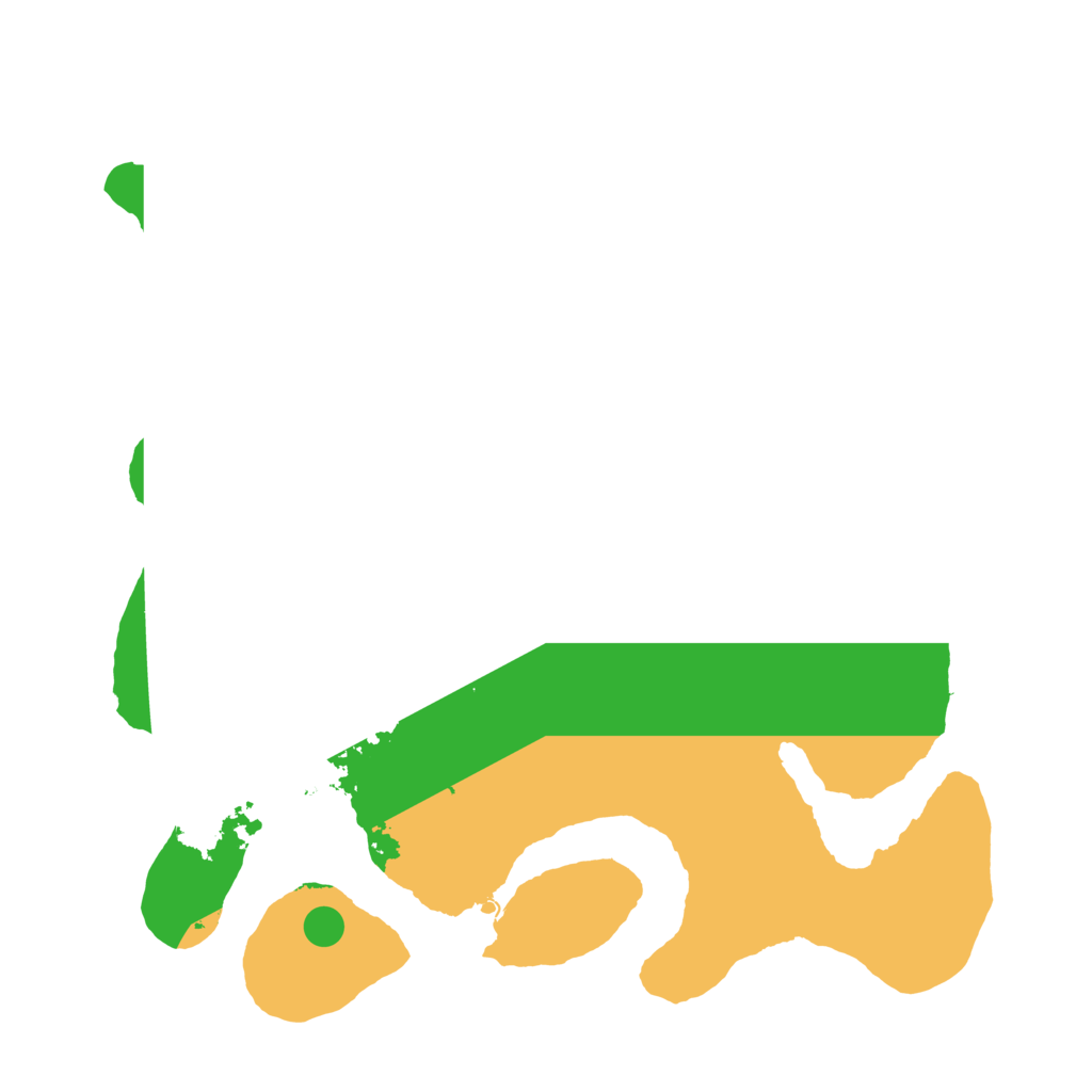 Biome Rust Map: Barren, Size: 3550, Seed: 870324