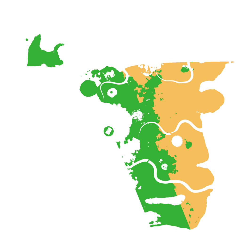 Biome Rust Map: Procedural Map, Size: 3850, Seed: 703540338