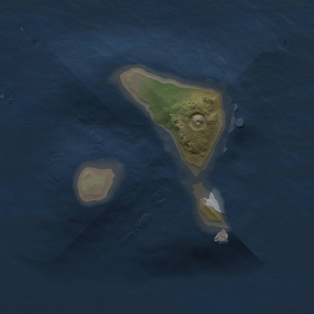 Rust Map: Procedural Map, Size: 1200, Seed: 29, 1 Monuments