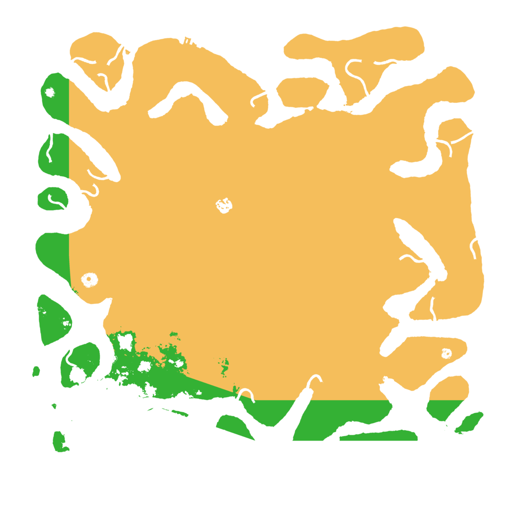 Biome Rust Map: Procedural Map, Size: 5000, Seed: 20211203