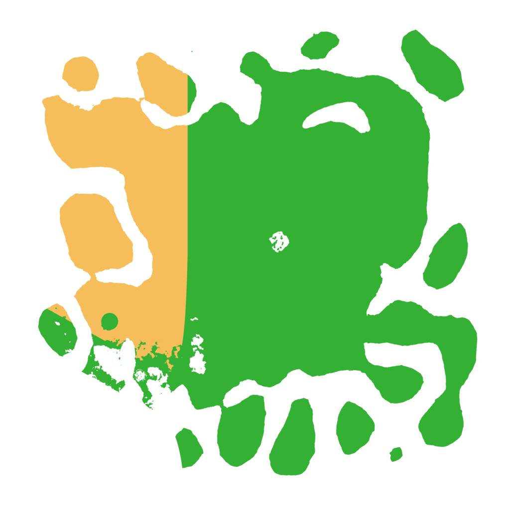 Biome Rust Map: Barren, Size: 4000, Seed: 151221