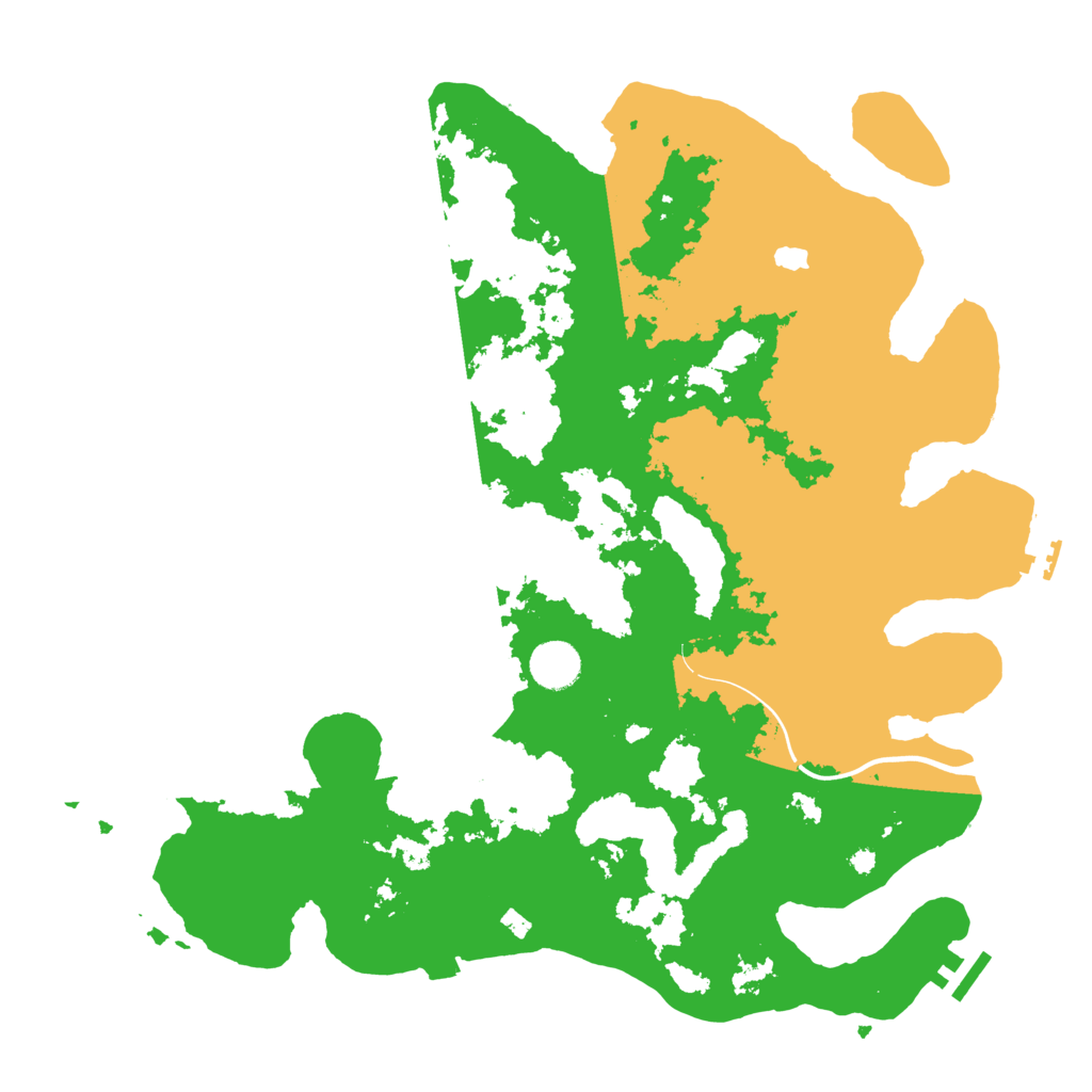 Biome Rust Map: Procedural Map, Size: 4000, Seed: 937750