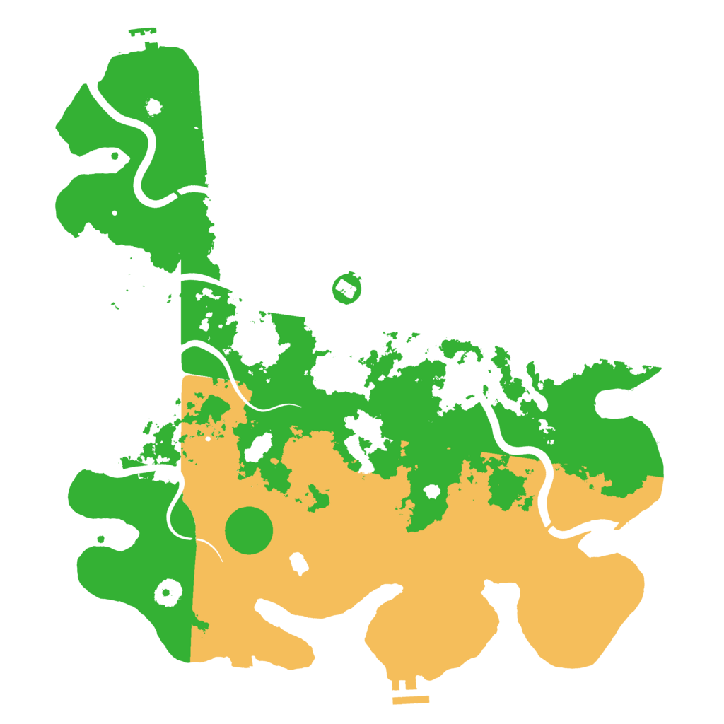 Biome Rust Map: Procedural Map, Size: 4000, Seed: 112370
