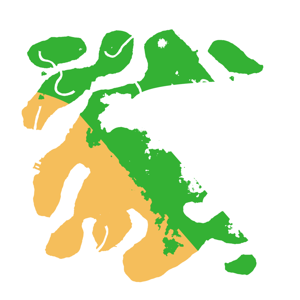 Biome Rust Map: Procedural Map, Size: 3000, Seed: 1806915463