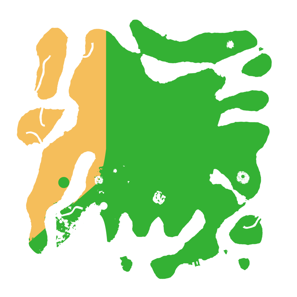 Biome Rust Map: Procedural Map, Size: 3550, Seed: 797355