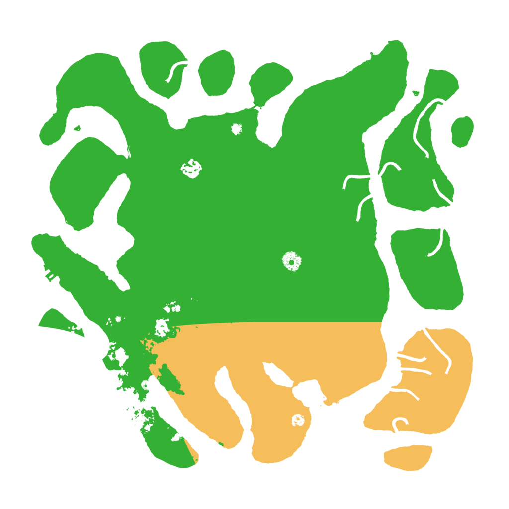 Biome Rust Map: Procedural Map, Size: 4000, Seed: 842103