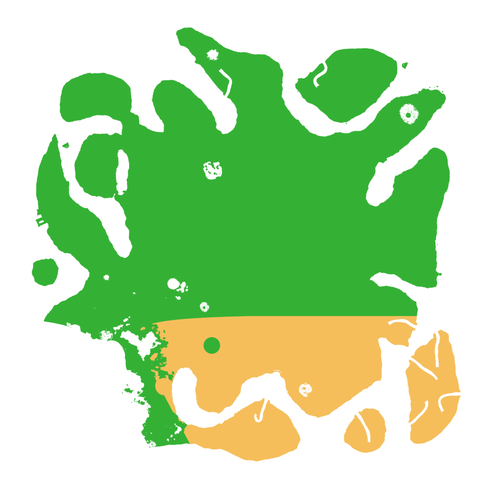 Biome Rust Map: Procedural Map, Size: 4000, Seed: 964176