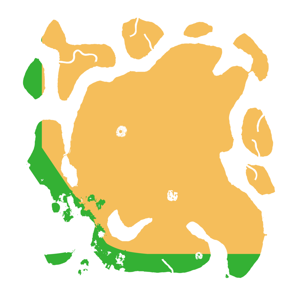 Biome Rust Map: Procedural Map, Size: 4000, Seed: 472692