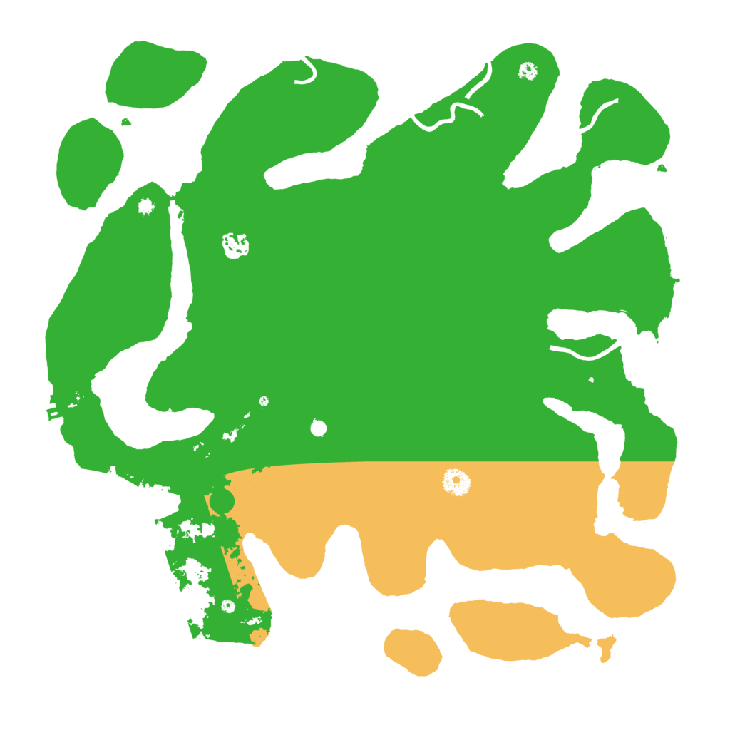 Biome Rust Map: Procedural Map, Size: 4000, Seed: 843793