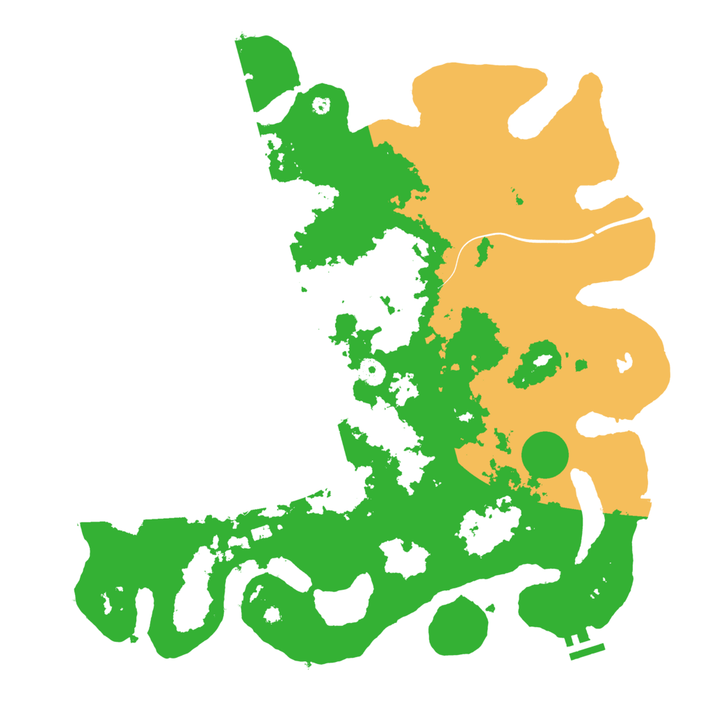 Biome Rust Map: Procedural Map, Size: 4000, Seed: 238785