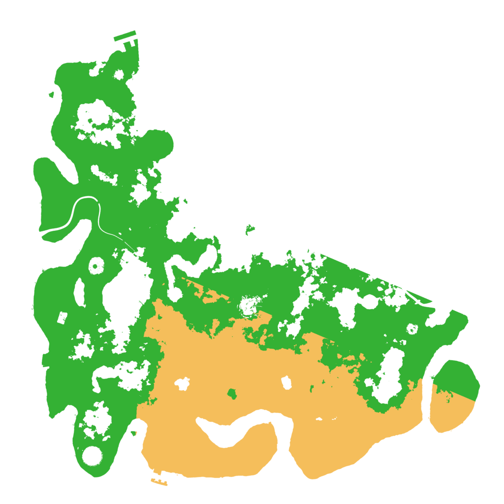Biome Rust Map: Procedural Map, Size: 4500, Seed: 2002818
